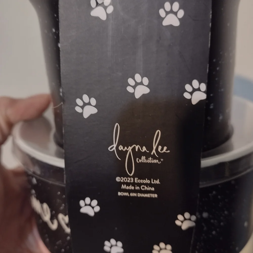 Dog bowl and matching owner coffee mug ☕🐕gift set by Dayna Lee